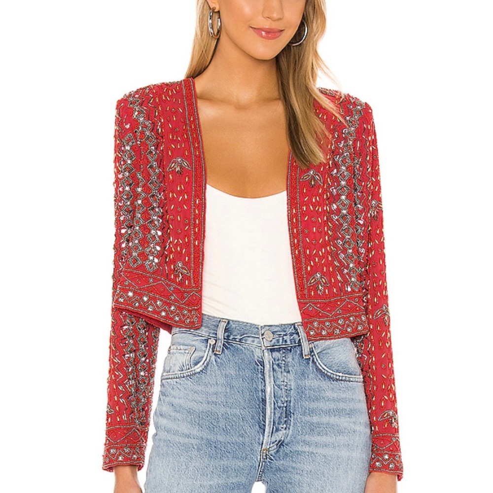 Filipa Jacket in red